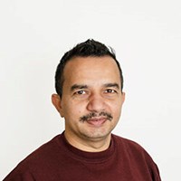 Portrett av Raju Rimal